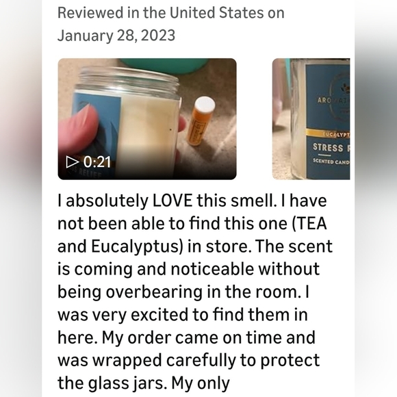 🌿Bath & Body Works Eucalyptus Tea Scented Candle - Picture 7 of 12